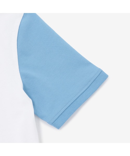 TOMMY HILFIGER（トミーヒルフィガー）の「BOYS オーバーサイズカラーブロックポロシャツ（ポロシャツ・キッズ・ホワイト・80ｃｍ/90cm/110cm/120cm/100cm）」の5枚目の写真