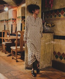 Freada | Freada/フリーダ インドレーヨンプリントカフタンワンピース(ワンピース)