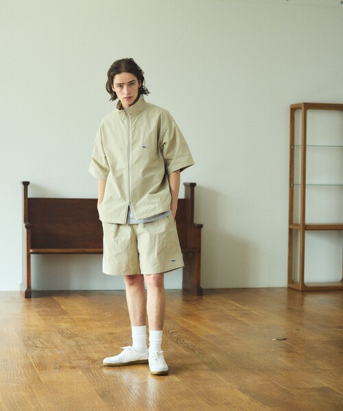 TOWNCRAFT（タウンクラフト）の「TOWN CRAFT/タウンクラフト 別注 ワンポイント ナイロンイージーショーツ/リラックスフィット ハーフパンツ（その他パンツ・メンズ・ネイビー/オリーブ/イエロー/ブラック/グレー/ベージュ・SMALL/MEDIUM/LARGE）」の18枚目の写真