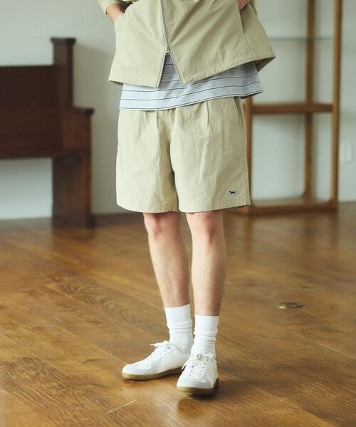 TOWNCRAFT（タウンクラフト）の「TOWN CRAFT/タウンクラフト 別注 ワンポイント ナイロンイージーショーツ/リラックスフィット ハーフパンツ（その他パンツ・メンズ・ネイビー/オリーブ/イエロー/ブラック/グレー/ベージュ・SMALL/MEDIUM/LARGE）」の13枚目の写真