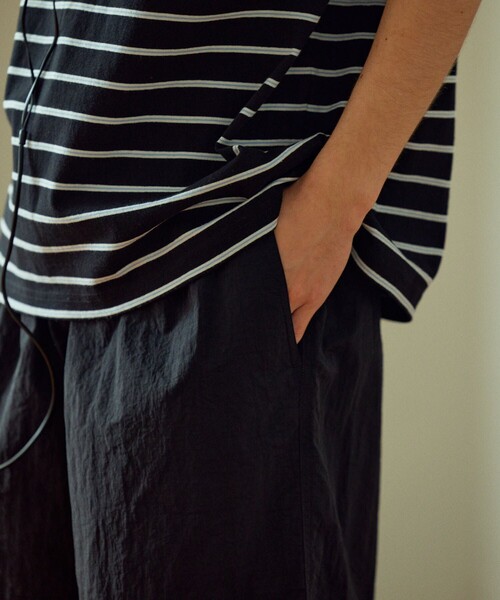 TOWNCRAFT（タウンクラフト）の「TOWN CRAFT/タウンクラフト 別注 ワンポイント ナイロンイージーショーツ/リラックスフィット ハーフパンツ（その他パンツ・メンズ・ネイビー/オリーブ/イエロー/ブラック/グレー/ベージュ・SMALL/MEDIUM/LARGE）」の9枚目の写真