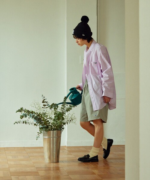 TOWNCRAFT（タウンクラフト）の「TOWN CRAFT/タウンクラフト 別注 ワンポイント ナイロンイージーショーツ/リラックスフィット ハーフパンツ（その他パンツ・メンズ・ネイビー/オリーブ/イエロー/ブラック/グレー/ベージュ・SMALL/MEDIUM/LARGE）」の21枚目の写真