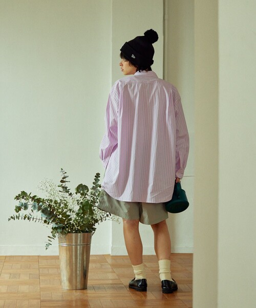 TOWNCRAFT（タウンクラフト）の「TOWN CRAFT/タウンクラフト 別注 ワンポイント ナイロンイージーショーツ/リラックスフィット ハーフパンツ（その他パンツ・メンズ・ネイビー/オリーブ/イエロー/ブラック/グレー/ベージュ・SMALL/MEDIUM/LARGE）」の10枚目の写真