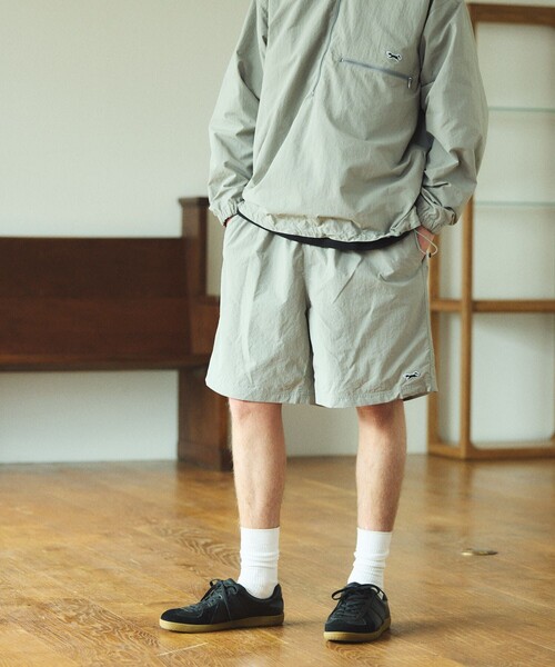 TOWNCRAFT（タウンクラフト）の「TOWN CRAFT/タウンクラフト 別注 ワンポイント ナイロンイージーショーツ/リラックスフィット ハーフパンツ（その他パンツ・メンズ・ネイビー/オリーブ/イエロー/ブラック/グレー/ベージュ・SMALL/MEDIUM/LARGE）」の17枚目の写真