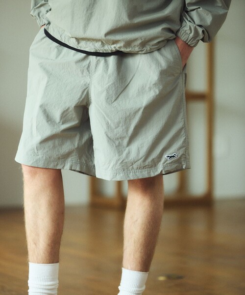 TOWNCRAFT（タウンクラフト）の「TOWN CRAFT/タウンクラフト 別注 ワンポイント ナイロンイージーショーツ/リラックスフィット ハーフパンツ（その他パンツ・メンズ・ネイビー/オリーブ/イエロー/ブラック/グレー/ベージュ・SMALL/MEDIUM/LARGE）」の12枚目の写真