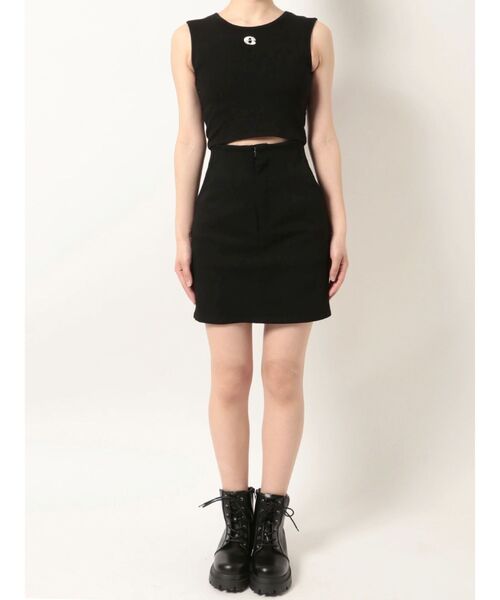 EMODA（エモダ）の「マークボックスタンクトップ（タンクトップ・レディース・イエロー/ブルー/ホワイト/ブラック・FREE）」の7枚目の写真