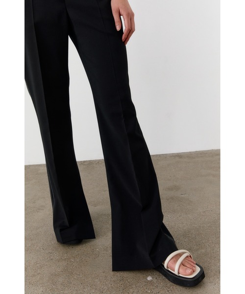 MOHAN(モハン)の「【MOHAN 】TWR ステッチ フレアド トラウザー / TWR STITCH FLARED TROUSERS(スラックス・レディース・ブラック/ライトベージュ・SMALL/MEDIUM)」の7枚目の写真