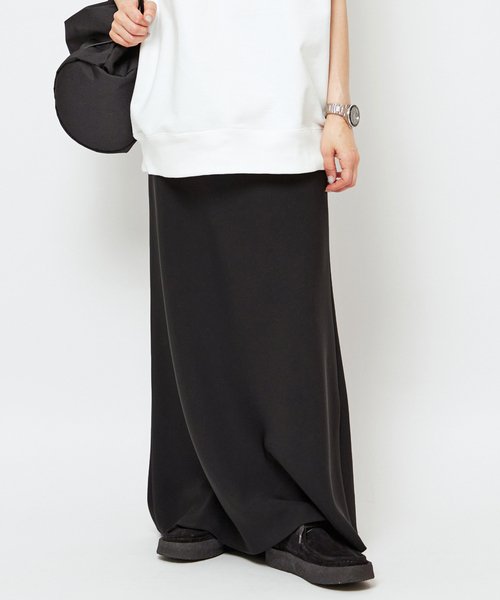 新品タグ付AP STUDIO SCENTOF ツイルフレアースカート36ブラック 追加》SCENTOF ツイルフレアスカート（スカート）｜AP STUDIO