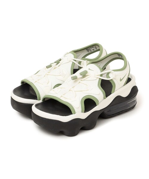 NIKE(ナイキ)の「NIKE:AIR MAX KOKO SANDAL(サンダル・レディース・オフホワイト/ブラック/ベージュ・23/24/25)」の2枚目の写真