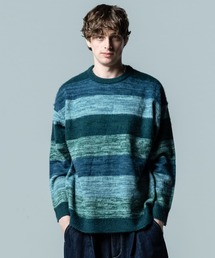 Multi Border Pullover Knit / マルチボーダープルオーバーニット
