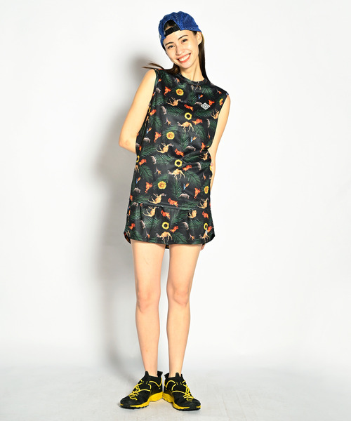 ELDORESO（エルドレッソ）の「Rudolph Skirt / ルドルフスカート（スカート・レディース・ピンク/ブラック×ホワイト/ブラック・SMALL/MEDIUM/X-SMALL）」の2枚目の写真