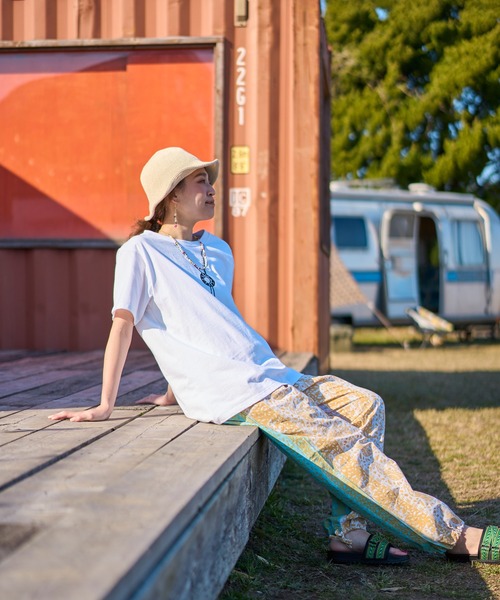 チャイハネ(チャイハネ)の「【チャイハネ】洋輔×Amina 土星Tシャツ(Tシャツ/カットソー・メンズ・イエロー/ホワイト/チャコール・M/L)」の10枚目の写真