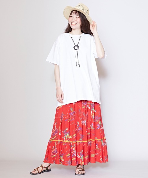 チャイハネ(チャイハネ)の「【チャイハネ】洋輔×Amina 土星Tシャツ(Tシャツ/カットソー・メンズ・イエロー/ホワイト/チャコール・M/L)」の4枚目の写真