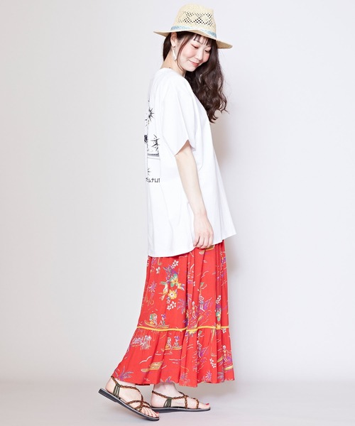 チャイハネ(チャイハネ)の「【チャイハネ】洋輔×Amina 土星Tシャツ(Tシャツ/カットソー・メンズ・イエロー/ホワイト/チャコール・M/L)」の6枚目の写真