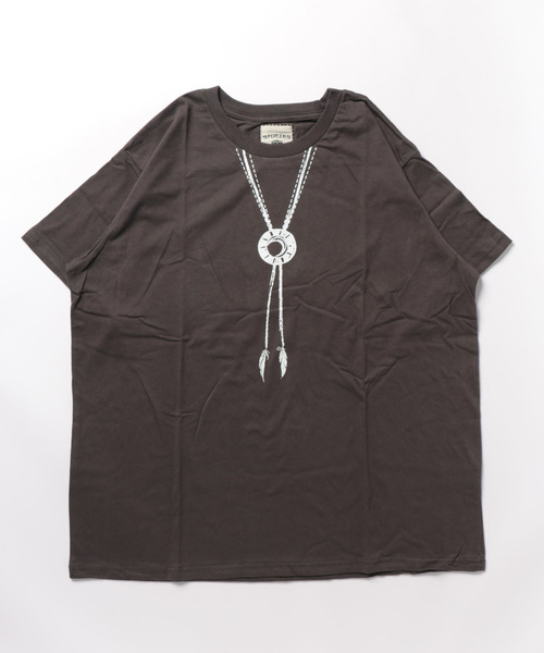 チャイハネ(チャイハネ)の「【チャイハネ】洋輔×Amina 土星Tシャツ(Tシャツ/カットソー・メンズ・イエロー/ホワイト/チャコール・M/L)」の12枚目の写真