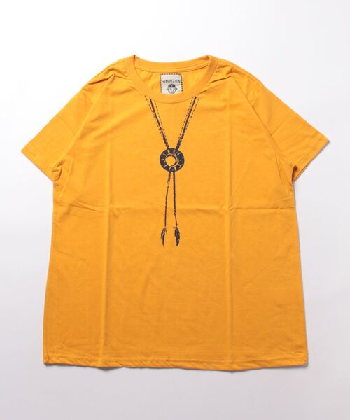 チャイハネ(チャイハネ)の「【チャイハネ】洋輔×Amina 土星Tシャツ(Tシャツ/カットソー・メンズ・イエロー/ホワイト/チャコール・M/L)」の9枚目の写真