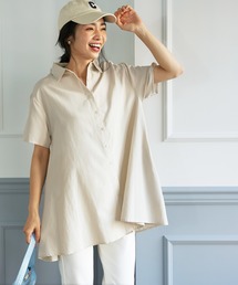 オックスシャツチュニック