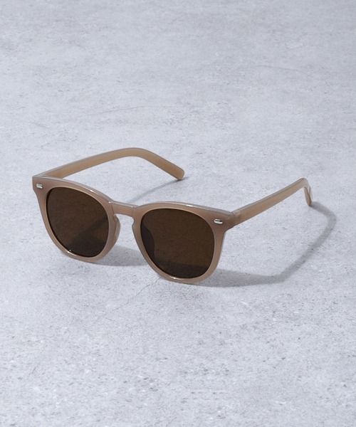 ZIP FIVE（ジップファイブ）の「【UVカット99%】UV400　サングラス（サングラス・レディース・オレンジ/ブラウン/グレー/ブラック・FREE）」の4枚目の写真