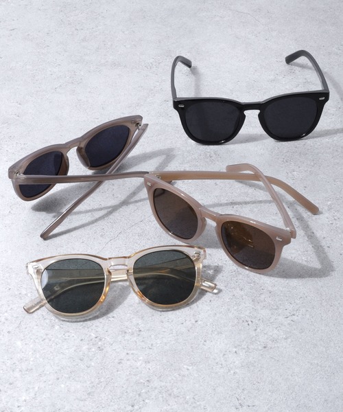 ZIP FIVE（ジップファイブ）の「【UVカット99%】UV400　サングラス（サングラス・レディース・オレンジ/ブラウン/グレー/ブラック・FREE）」の10枚目の写真