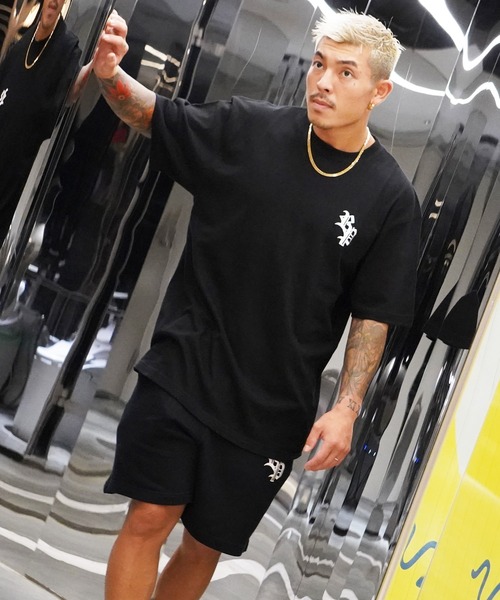 RIPPER（リッパー）の「【RIPPER】RP刺繍 Tシャツ / RP Embroidered T-shirt（Tシャツ/カットソー・メンズ・ブラック/グリーン/ブラウン/ホワイト/サックスブルー・M/L/XL）」の15枚目の写真