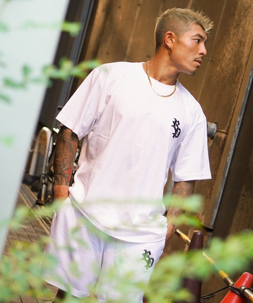 RIPPER（リッパー）の「【RIPPER】RP刺繍 Tシャツ / RP Embroidered T-shirt（Tシャツ/カットソー・メンズ・ブラック/グリーン/ブラウン/ホワイト/サックスブルー・M/L/XL）」の14枚目の写真