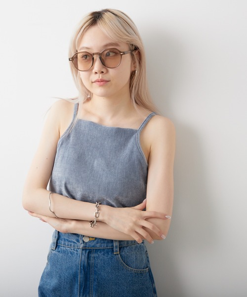 Kastane（カスタネ）の「カラーサングラス（サングラス・レディース・グレー/ベージュ・FREE）」の12枚目の写真