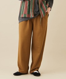 CUBE SUGAR | 無地カットツイルイージーテーパードパンツ(その他パンツ)