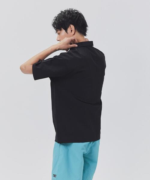 CAMP7(キャンプセブン)の「CAMP7(キャンプ7)リラックスプルオーバー半袖シャツ(シャツ/ブラウス・メンズ・ネイビー/ブラック・M/XL/L)」の9枚目の写真