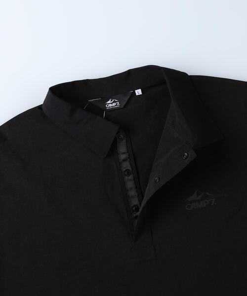 CAMP7(キャンプセブン)の「CAMP7(キャンプ7)リラックスプルオーバー半袖シャツ(シャツ/ブラウス・メンズ・ネイビー/ブラック・M/XL/L)」の5枚目の写真