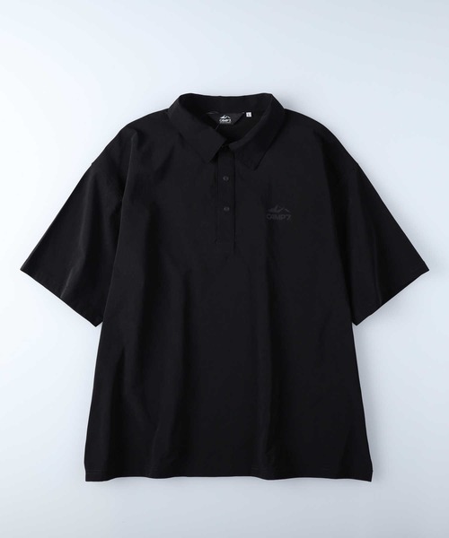 CAMP7(キャンプセブン)の「CAMP7(キャンプ7)リラックスプルオーバー半袖シャツ(シャツ/ブラウス・メンズ・ネイビー/ブラック・M/XL/L)」の12枚目の写真