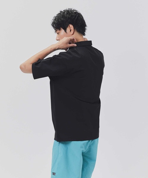 CAMP7(キャンプセブン)の「CAMP7(キャンプ7)リラックスプルオーバー半袖シャツ(シャツ/ブラウス・メンズ・ネイビー/ブラック・M/XL/L)」の11枚目の写真