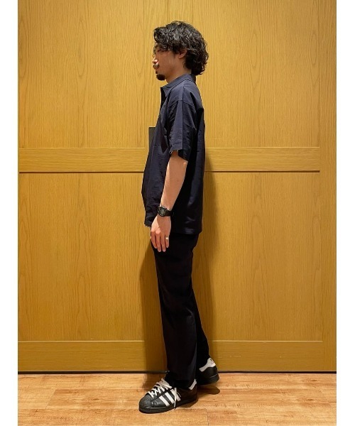 CAMP7(キャンプセブン)の「CAMP7(キャンプ7)リラックスプルオーバー半袖シャツ(シャツ/ブラウス・メンズ・ネイビー/ブラック・M/XL/L)」の21枚目の写真