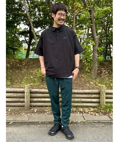 CAMP7(キャンプセブン)の「CAMP7(キャンプ7)リラックスプルオーバー半袖シャツ(シャツ/ブラウス・メンズ・ネイビー/ブラック・M/XL/L)」の19枚目の写真
