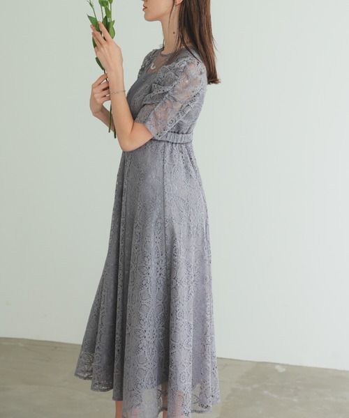 【新品】SALE現行 Dolly doll スリーブレススカラップドレス ミント 新品】SALE現行 Dolly doll スリーブレススカラップドレス