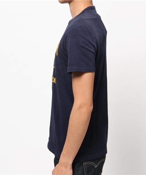 POLO RALPH LAUREN(ポロ ラルフ ローレン)の「ノーティカル コットン ジャージー Tシャツ(Tシャツ/カットソー・メンズ・ブルー・LARGE/MEDIUM/SMALL/X-LARGE)」の7枚目の写真