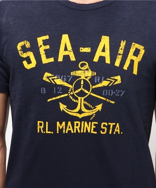 POLO RALPH LAUREN(ポロ ラルフ ローレン)の「ノーティカル コットン ジャージー Tシャツ(Tシャツ/カットソー・メンズ・ブルー・LARGE/MEDIUM/SMALL/X-LARGE)」の11枚目の写真