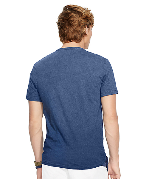 POLO RALPH LAUREN(ポロ ラルフ ローレン)の「ノーティカル コットン ジャージー Tシャツ(Tシャツ/カットソー・メンズ・ブルー・LARGE/MEDIUM/SMALL/X-LARGE)」の3枚目の写真