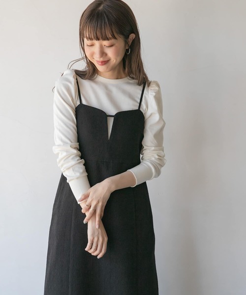 シップス❤️Ｖネックワンピース❣️アーバンリサーチ　イエナ　トゥモローランド　アナイ URBAN RESEARCH DOORS（アーバンリサーチドアーズ）の「Vネック