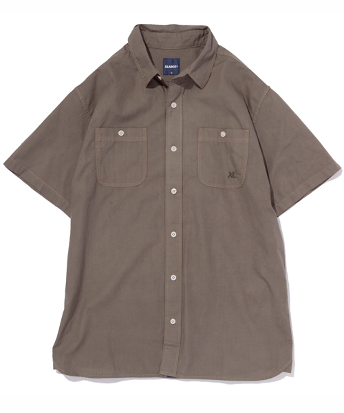 XLARGE（エクストララージ）の「S/S BROAD SHIRT（シャツ/ブラウス・メンズ・ホワイト/ブラック/オリーブ/ネイビー・SMALL/MEDIUM/X-LARGE/LARGE）」の3枚目の写真