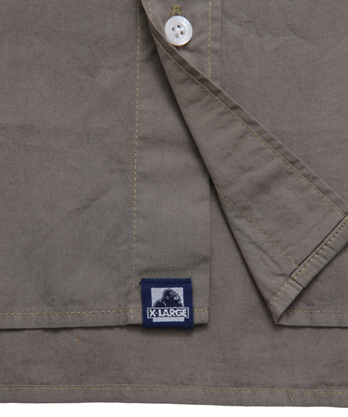 XLARGE（エクストララージ）の「S/S BROAD SHIRT（シャツ/ブラウス・メンズ・ホワイト/ブラック/オリーブ/ネイビー・SMALL/MEDIUM/X-LARGE/LARGE）」の6枚目の写真