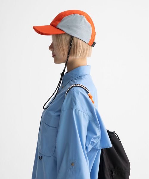 セール】【ocosic】ナイロンメッシュキャップ(紐取り外し可能