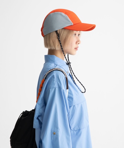 セール】【ocosic】ナイロンメッシュキャップ(紐取り外し可能