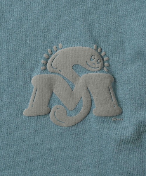 Chocomoo(チョコムー)の「chocomoo x MFC STORE L/S TEE(Tシャツ/カットソー・メンズ・ホワイト/スモーキーグリーン系/ネイビー系・M/XXL/L/S/XL)」の12枚目の写真