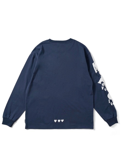 Chocomoo(チョコムー)の「chocomoo x MFC STORE L/S TEE(Tシャツ/カットソー・メンズ・ホワイト/スモーキーグリーン系/ネイビー系・M/XXL/L/S/XL)」の17枚目の写真
