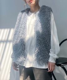 ファーベスト」に該当するベスト（ブルー・ネイビー/青色系