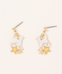 GGD SELECT（ジージーディー　セレクト）の「猫と星々のチタンピアス ゴールド[ACCACC]（ピアス（両耳用））」