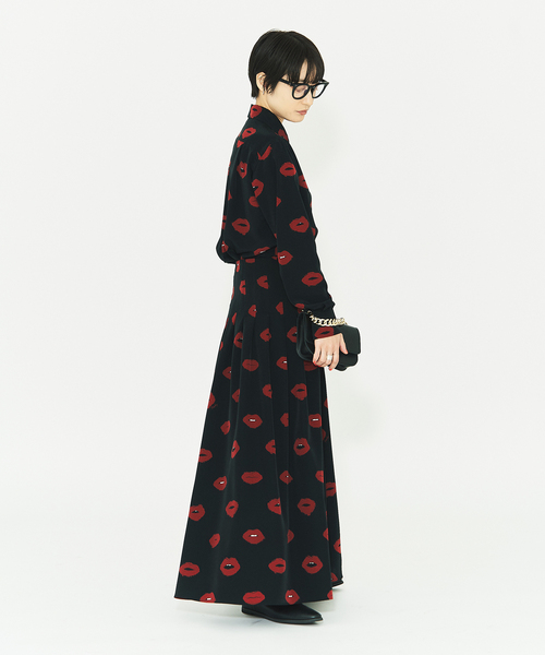 HARDY NOIR（アルディーノアール）の「LIP PRINTシャツ（シャツ 