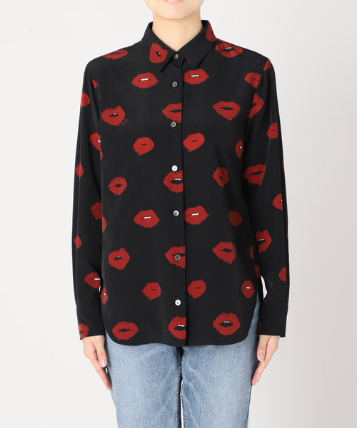 HARDY NOIR（アルディーノアール）の「LIP PRINTシャツ（シャツ 