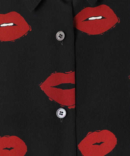 HARDY NOIR（アルディーノアール）の「LIP PRINTシャツ（シャツ 