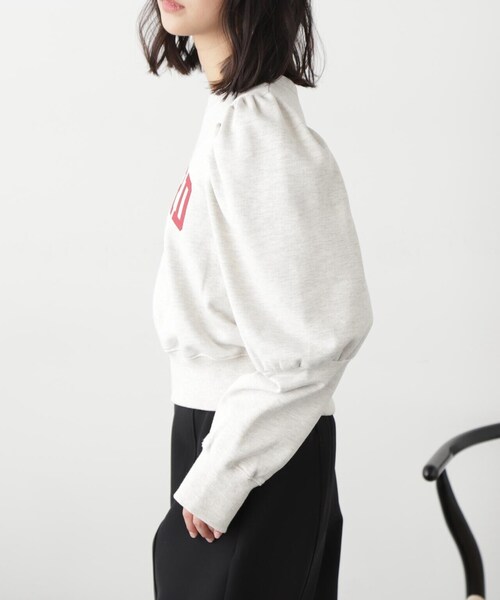 FREE'S MART（フリーズマート）の「◆カレッジロゴパフスリーブショート丈スウェット（スウェット・レディース・ホワイト系その他/ネイビー・FREE）」の20枚目の写真